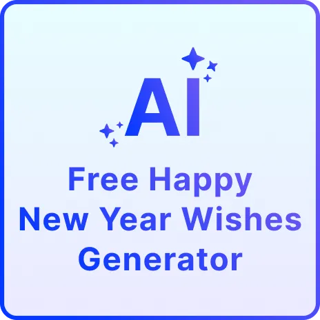 Free AI Happy New Year Wishes Generator, Free New Year Message Maker Online